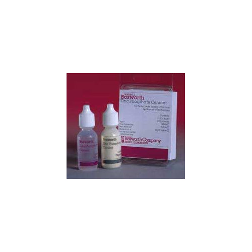 Keystone 092107 Zinc Phosphate Permanent Cement Light Yellow Kit 15cc Liquid 25g Keystone 092107 Zinc Phosphate Permanent Cement Light Yellow Kit 15cc Liquid 25g